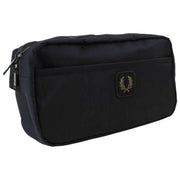 Borsa a tracolla in nylon Crinkle Fred Perry - Nera