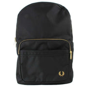 Fred Perry Textured Nylon Backpack - Black