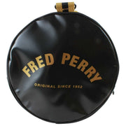 Borsa a botte classica con punta Fred Perry - Nera/Oro