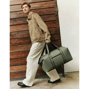 Gaston Luga Borsa da weekend grande Dash - Verde oliva