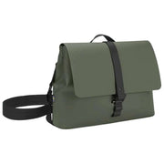 Gaston Luga Borsa a tracolla grande Splash - Verde oliva
