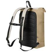 Gaston Luga Zaino Splash Rolltop da 16" - Marrone latte/Crema nuvola