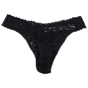 Hanky Panky Signature Lace Confezione da 3 infradito originali a vita - Chai/Nero/Melograno scuro