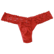 Hanky Panky Signature Lace Confezione da 5 infradito a vita bassa - Granito/Woodland/Argilla Ole/Melograno scuro/Vaniglia