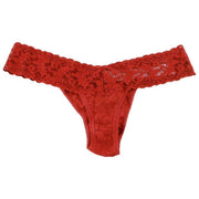 Hanky Panky Signature Lace Confezione da 5 infradito a vita bassa - Granito/Woodland/Argilla Ole/Melograno scuro/Vaniglia