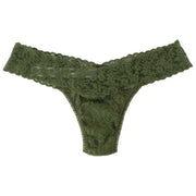 Hanky Panky Signature Lace Confezione da 5 infradito a vita bassa - Marshmallow/Bliss/Boysenberry/Navy/Macchiato