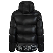Helvetica Mountain Pioneers Piumino con cappuccio Edge - Nero