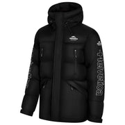 Helvetica Mountain Pioneers Giacca parka con cappuccio Himalaya - nera