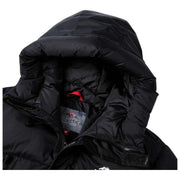 Helvetica Mountain Pioneers Giacca parka con cappuccio Himalaya - nera
