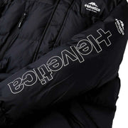 Helvetica Mountain Pioneers Giacca parka con cappuccio Himalaya - nera