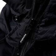 Helvetica Mountain Pioneers Giacca parka con cappuccio Himalaya - nera