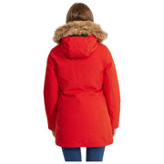 Helvetica Mountain Pioneers Giacca parka con cappuccio Lilli - Rossa/Naturale