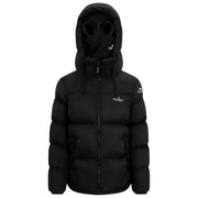 Helvetica Mountain Pioneers Piumino con cappuccio Middle Block - Nero