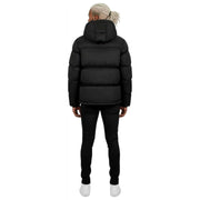 Helvetica Mountain Pioneers Piumino con cappuccio Middle Block - Nero