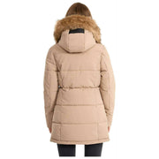 Helvetica Mountain Pioneers Giacca Parka con cappuccio Sarah - Talpa Beige
