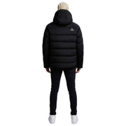 Helvetica Mountain Pioneers Piumino con cappuccio Sniper - Nero