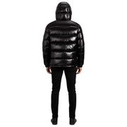 Helvetica Mountain Pioneers Giacca con cappuccio Space - Nera