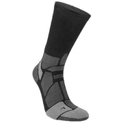 Hilly Marathon Fresh Crew Socks - Black/Grey