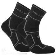 Hilly Twin Skin Anklet Socks - Black/Anthracite Grey