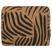 Borsa da toilette Hindbag Alix extra large - Cannella Zebra Marrone