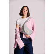 Borsa posteriore Andrea Half Moon Bag - Strisce blu