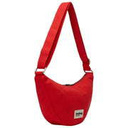 Borsa posteriore Andrea Half Moon Bag - Rosso carminio