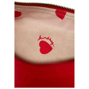 Borsa posteriore Andrea Half Moon Bag - Rosso carminio