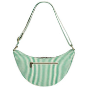 Borsa posteriore Andrea Half Moon Bag - Strisce verdi