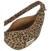 Borsa posteriore Andrea Half Moon Bag - Leopardo Cannella Marrone