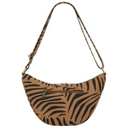 Borsa posteriore Andrea Half Moon Bag - Zebra Cannella Marrone