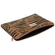 Custodia Hindbag Ava media per laptop da 15 pollici - Cannella Zebra Marrone