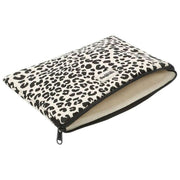 Custodia media per laptop da 15 pollici Hindbag Ava - Leopardo bianco sporco