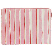 Custodia Hindbag Ava media per laptop da 15 pollici - strisce rosse/rosa