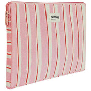 Custodia Hindbag Ava media per laptop da 15 pollici - strisce rosse/rosa