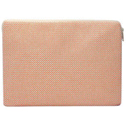 Custodia per laptop da 13 pollici Hindbag Ava Small Weave - rosa corallo