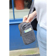 Borsa per telefono Hindbag Bill - grigio denim