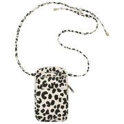 Borsa per telefono Hindbag Bill - Leopardo bianco sporco