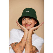 Cappello da pescatore Hindbag Bob - Verde foresta