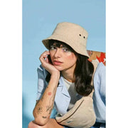 Cappello da pescatore Hindbag Bob - Juta Beige