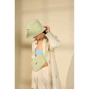 Cappello da pescatore Hindbag Bob Terry - verde mandorla