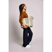 Borsa tote piccola Cesar Hindbag - verde argilla