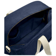 Borsa da bowling Hindbag Charlie - Velluto blu navy