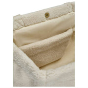 Borsa tote Hindbag Claude Teddy - Bianco artico