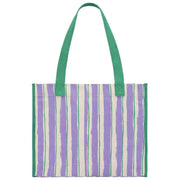 Borsa tote Hindbag Claude - Verde/Righe Parma