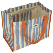 Borsa tote Hindbag Claude - strisce arancioni/blu