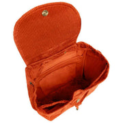Zaino Hindbag Eliot - Velluto mattone arancione