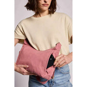 Borsa a tracolla multitasche Hindbag Emile - rosa cipria