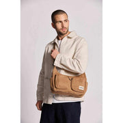 Borsa a tracolla multitasca Hindbag Emile - Marrone cannella