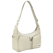 Borsa a tracolla multitasche Hindbag Emile - verde argilla