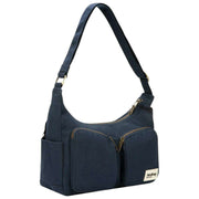 Borsa a tracolla multitasche Hindbag Emile - Blu navy